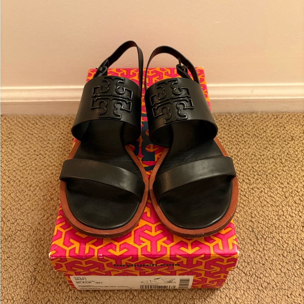 Tory Burch Powder Coated Melinda Sandal